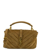 MINI COLLEGE CHAIN BAG Saint Laurent BEIGE UNI