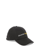 BLACK COTTON HAT Alexander McQueen