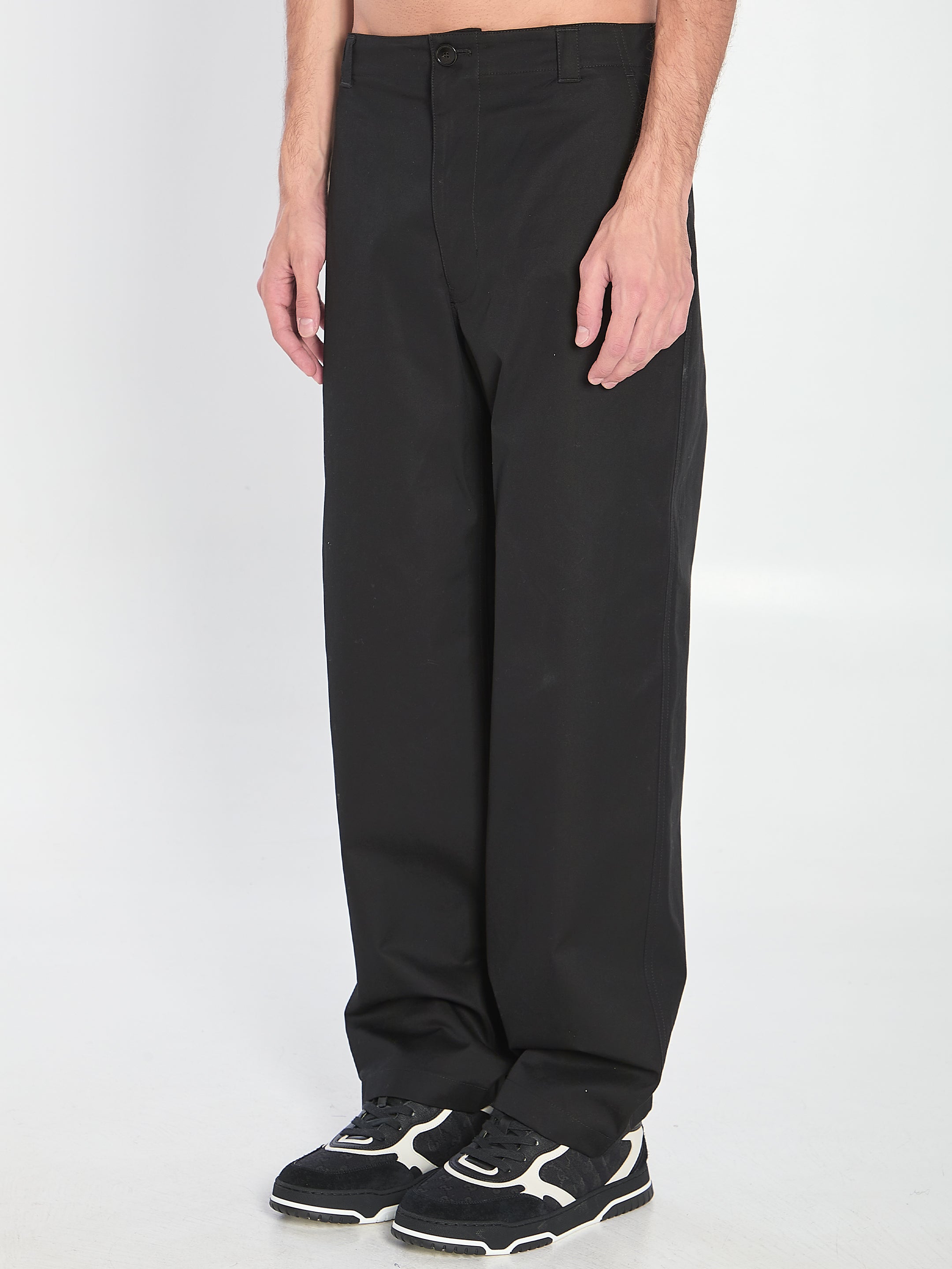 PANT COMP. COTT. TWIL DOUBLE W Gucci