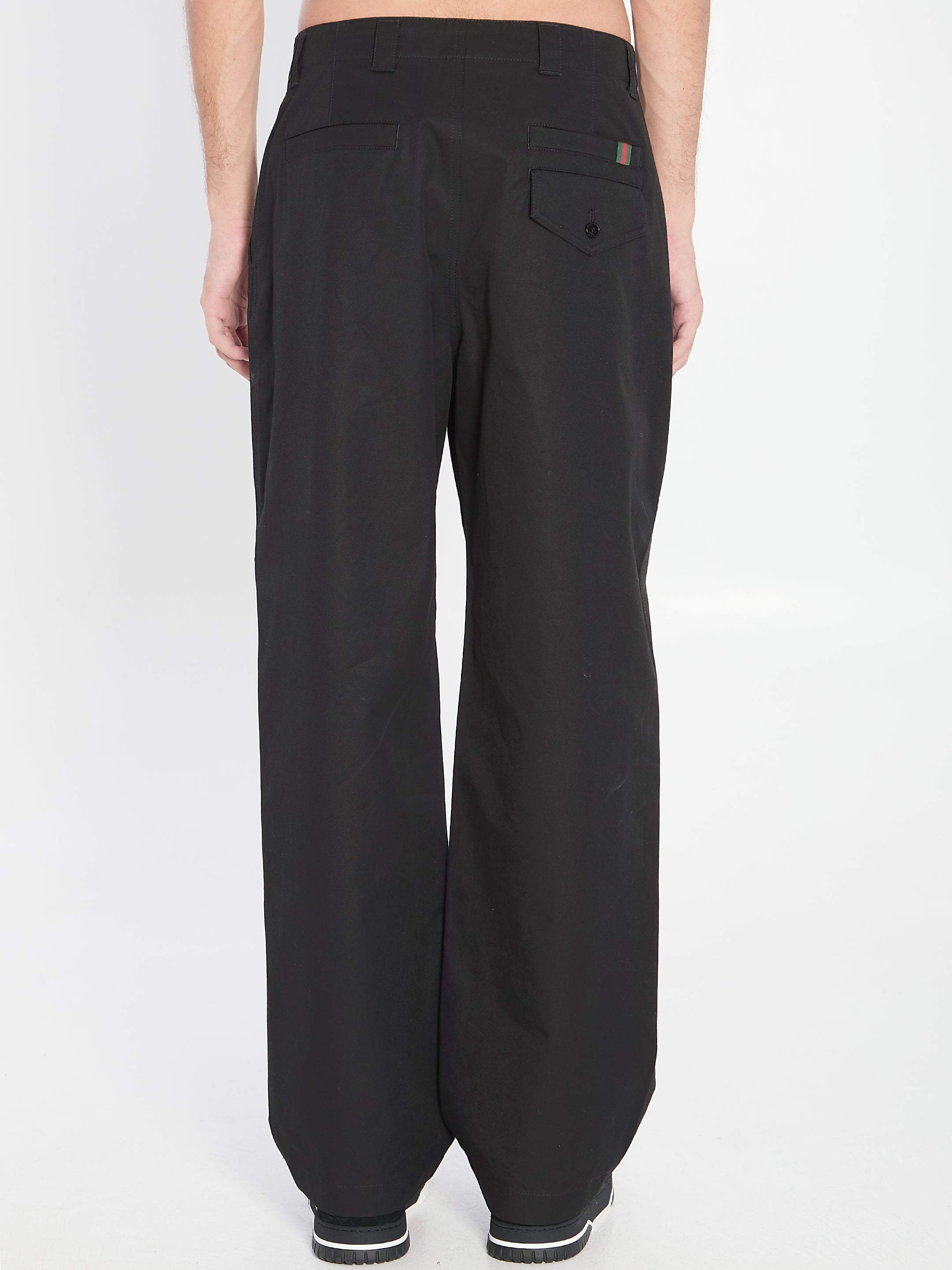 PANT COMP. COTT. TWIL DOUBLE W Gucci