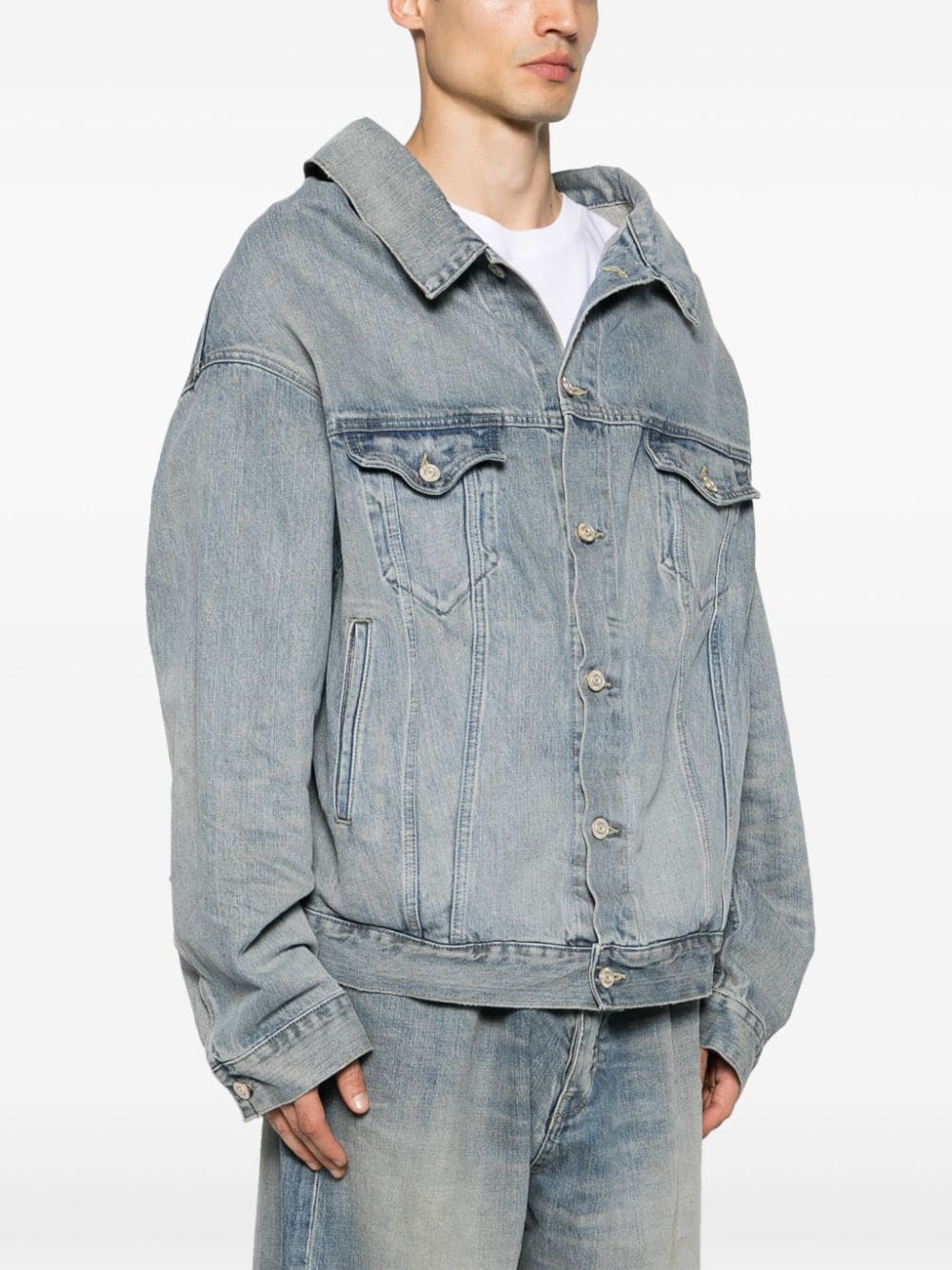 BALENCIAGA OFF SHOULDER ジャケット デニム Balenciaga OFF SHOULDER DENIM JACKET – Lord & Taylor