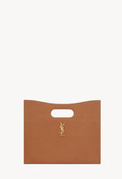 LEATHER BROWN HANDBAG Saint Laurent BROWN U