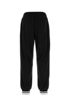 BLACK POLYESTER JOGGERS Gucci