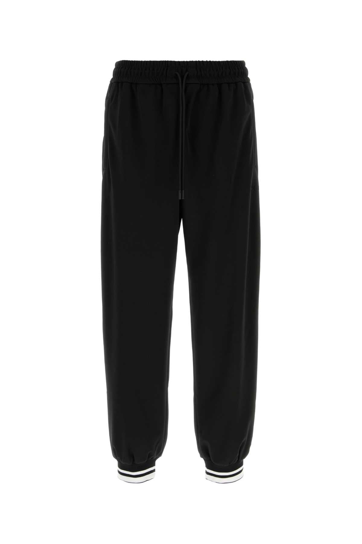 BLACK POLYESTER JOGGERS Gucci BLACK M