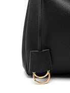 BLACK LEATHER LARGE RODEO HANDBAG Balenciaga