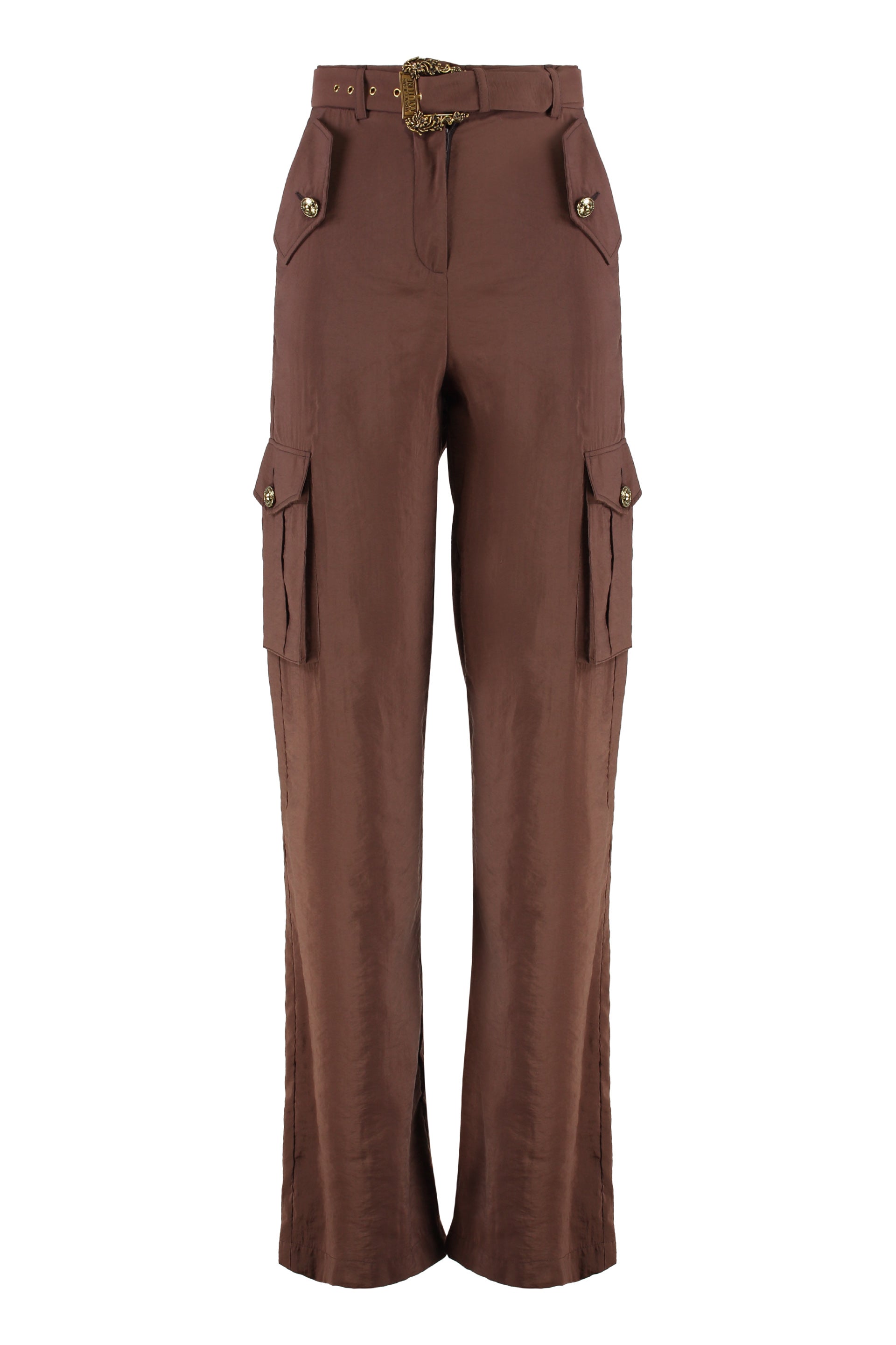 CARGO TROUSERS VERSACE JEANS COUTURE brown 42