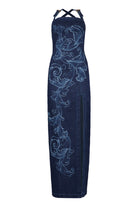 DENIM DRESS VERSACE JEANS COUTURE Denim 40