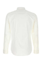 WHITE STRETCH POPLIN SHIRT Gucci