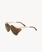 SUNGLASSES SL M137 AMELIA Saint Laurent BROWN UNI