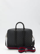 GG BRIEFCASE WITH SHOULDER STRAP Gucci BLACK QT