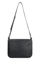 BLACK MESSENGER SWING BAG Bottega Veneta