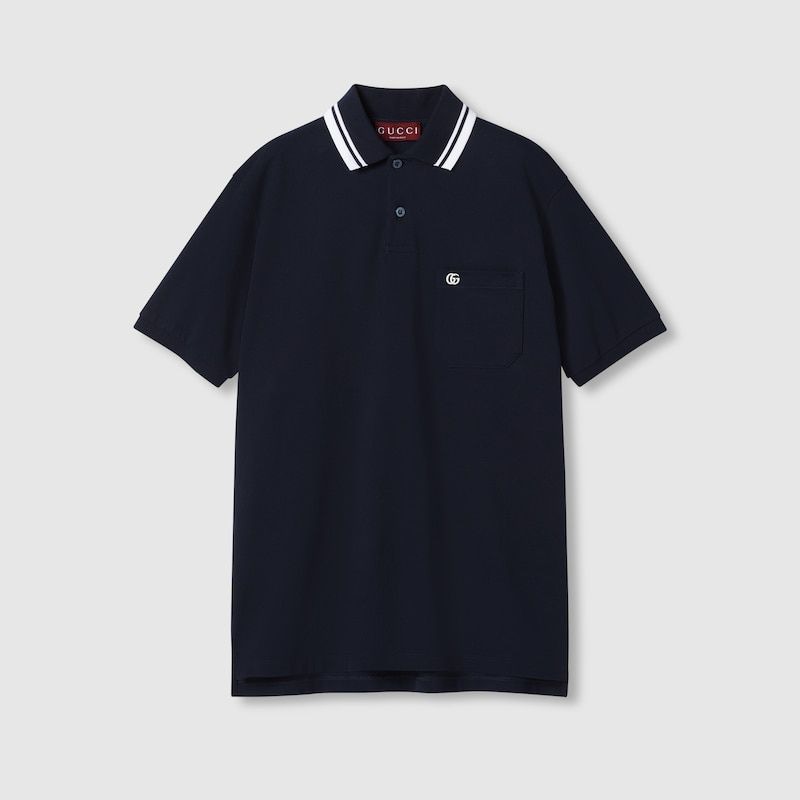 COTTON POLO Gucci BLACK S