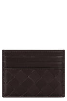 INTRECCIATO CARD HOLDER Bottega Veneta BROWN QT