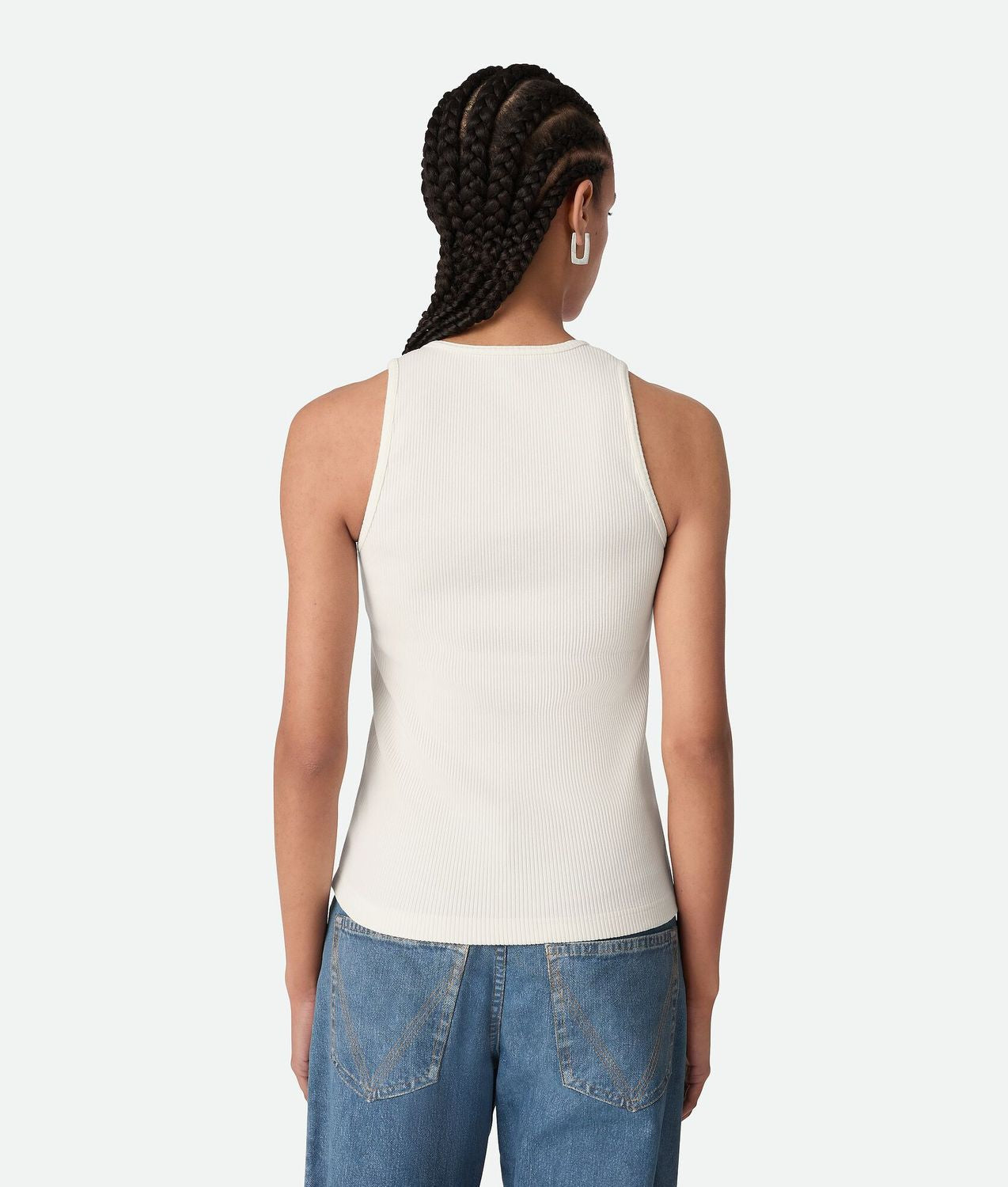 RIBBED COTTON JERSEY TOP Bottega Veneta