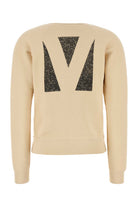 PASTEL ORANGE COTTON SWEATSHIRT Valentino Garavani