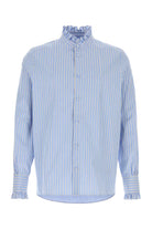 EMBROIDERED POPLIN SHIRT Valentino Garavani STRIPPED 39