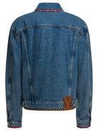 LIGHT BLUE COTTON JACKET Valentino