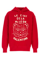 RED COTTON SWEATSHIRT Valentino Garavani RED M