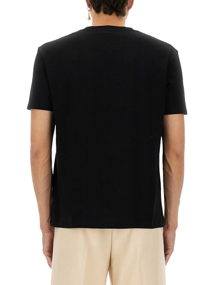 BLACK COTTON T-SHIRTS Valentino