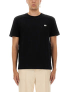 BLACK COTTON T-SHIRTS Valentino BLACK S