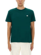 GREEN COTTON T-SHIRTS Valentino GREEN S