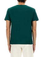 GREEN COTTON T-SHIRTS Valentino