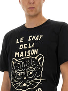 BLACK COTTON T-SHIRT Valentino Garavani
