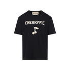 BLACK COTTON T-SHIRT Valentino Garavani BLACK M
