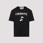 BLACK COTTON T-SHIRT Valentino Garavani