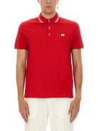 RED COTTON POLO SHIRTS Valentino RED M