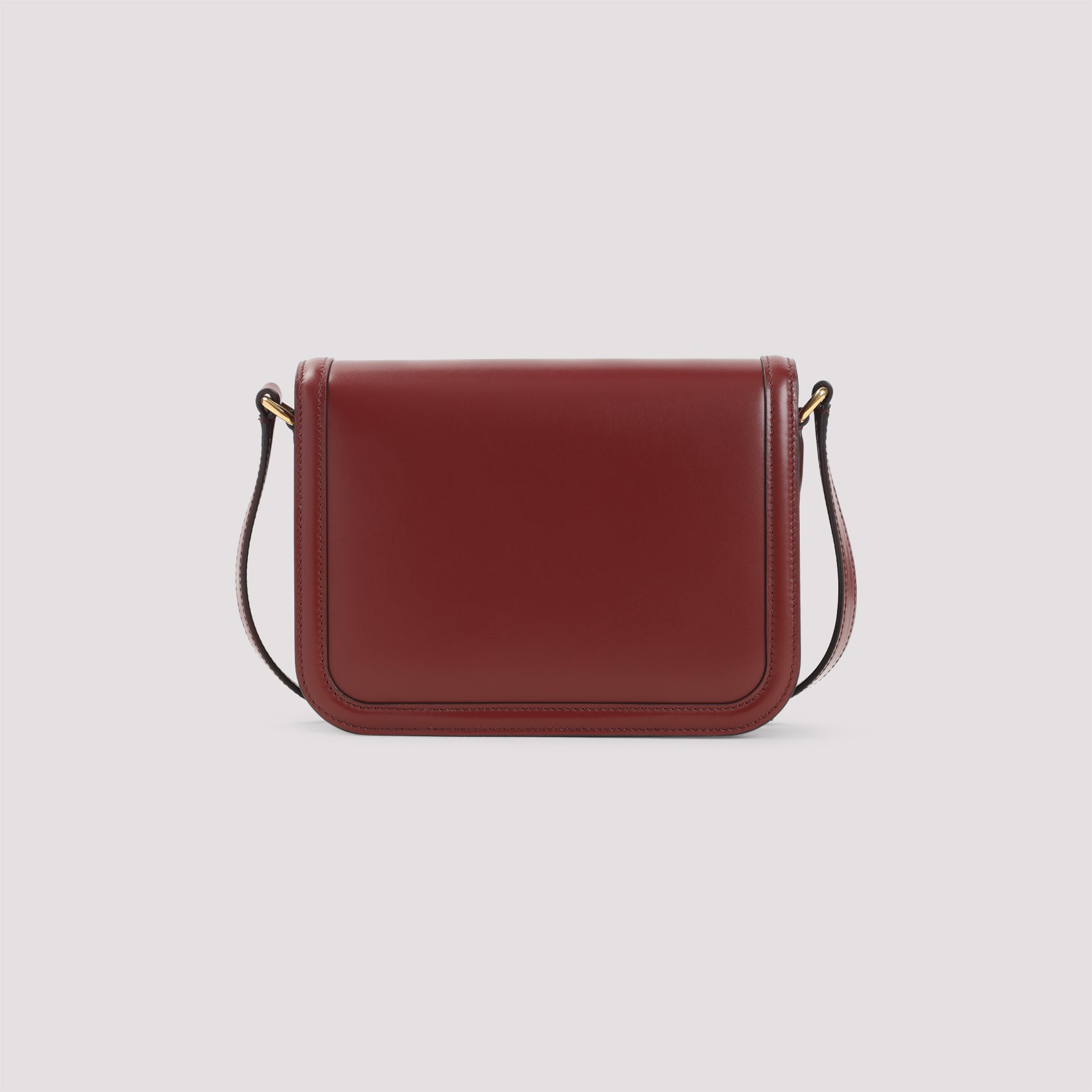 BURGUNDY LEATHER 9TO5 SHOULDER BAG Valentino Garavani