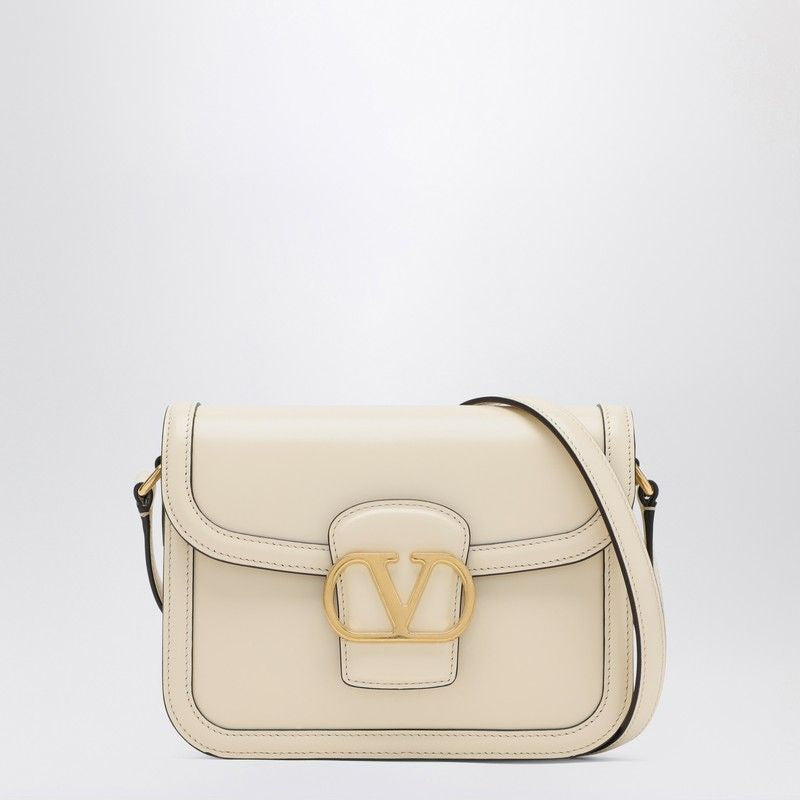 IVORY LEATHER 9TO5 SHOULDER BAG Valentino Garavani WHITE TU