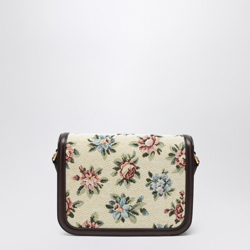 EMBROIDERED FABRIC 9TO5 CROSSBODY BAG Valentino Garavani