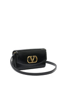 BLACK LEATHER CROSSBODY BAG Valentino Garavani