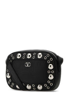BLACK LEATHER NELLCÃ´TE CROSSBODY BAG Valentino Garavani