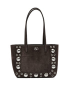 BROWN COWHIDE SHOULDER BAG Valentino Garavani BROWN U