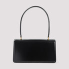 BLACK LEATHER VAIN SHOULDER BAG Valentino Garavani