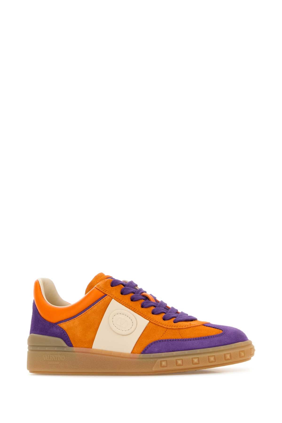 MULTICOLOR SUEDE UPVILLAGE SNEAKERS Valentino Garavani