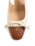 SAND LEATHER VLOGO SIGNATURE PUMPS Valentino Garavani