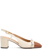 SAND LEATHER VLOGO SIGNATURE PUMPS Valentino Garavani WHITE 38