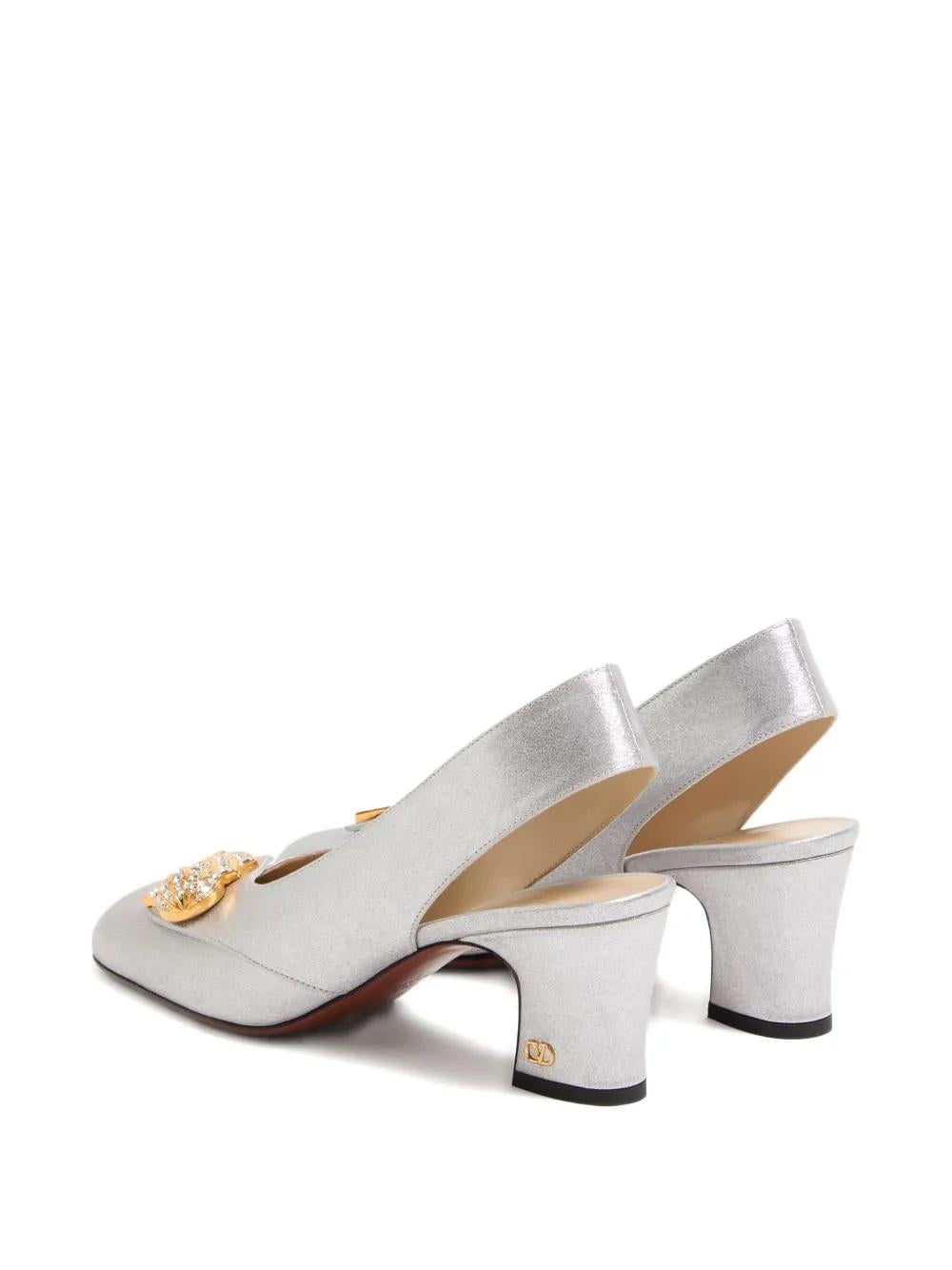ADAMANTINE SLINGBACK PUMPS Valentino Garavani