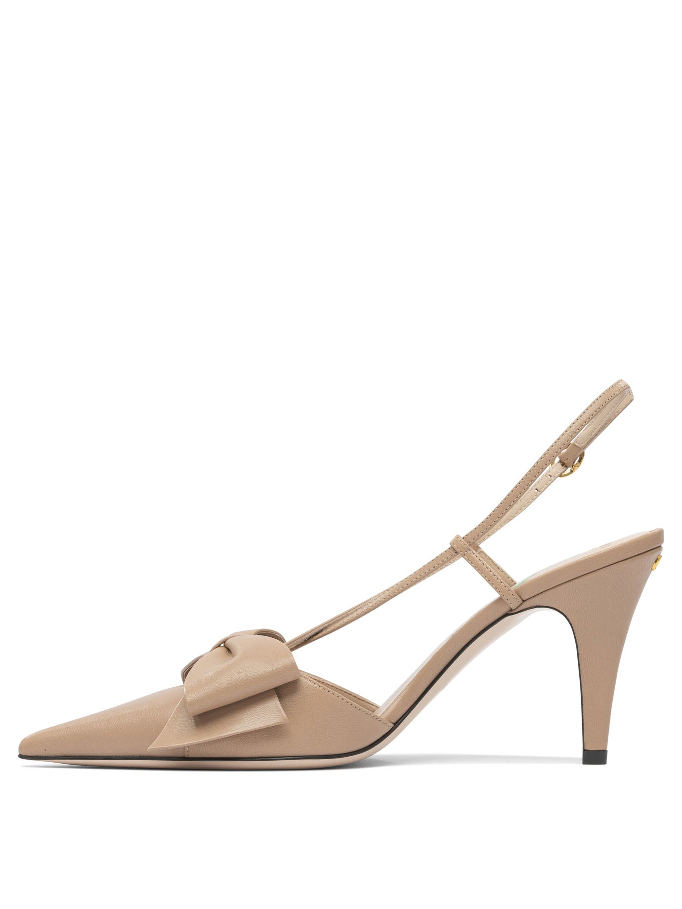 PINK LEATHER HEELED SHOES Valentino Garavani