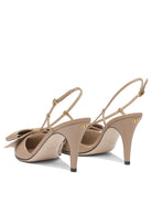 PINK LEATHER HEELED SHOES Valentino Garavani