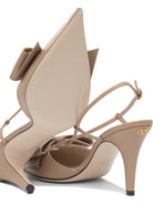 PINK LEATHER HEELED SHOES Valentino Garavani