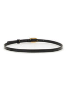 BLACK LEATHER BELTS Valentino Garavani BLACK 80