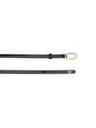 BLACK LEATHER BELTS Valentino Garavani