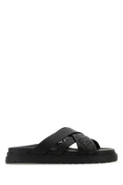 SLIDE SANDAL Fendi BLACK 10
