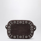 BROWN SUEDE NELLCÃ´TE CROSSBODY BAG Valentino Garavani