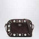BROWN SUEDE NELLCÃ´TE CROSSBODY BAG Valentino Garavani BROWN TU