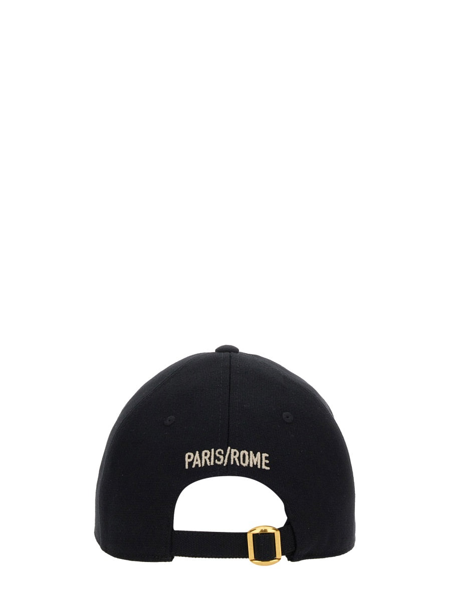 BLACK COTTON HATS Valentino Garavani